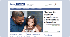 Desktop Screenshot of causeeffective.org